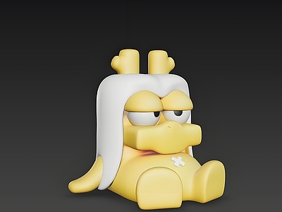 潮玩卡通风格雕塑摆件