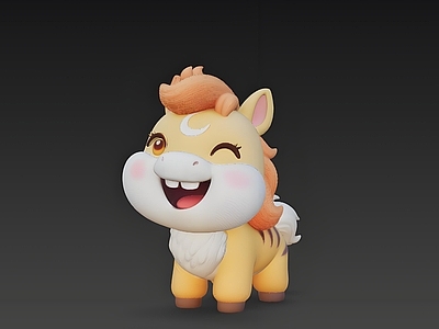 卡通Q版风格虚拟人物