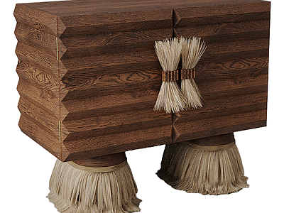 新中式床头柜 北欧简约床头柜