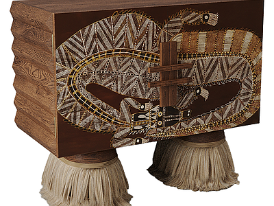 民族风床头柜 北欧简约装饰边柜