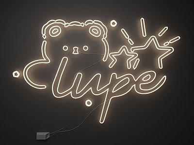 霓虹艺术风霓虹灯 霓虹灯