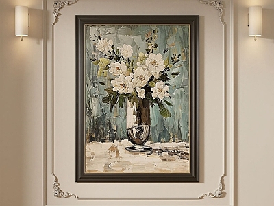 法式挂画 法式挂画 油画