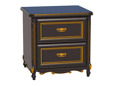 法式床头柜