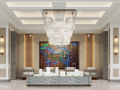 新古典售楼处 售楼部 售楼中心 楼盘