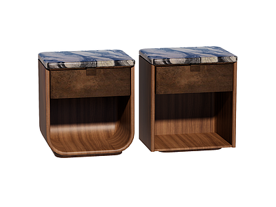 现代简约床头柜