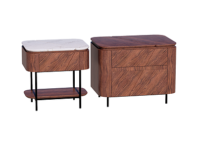 现代简约床头柜