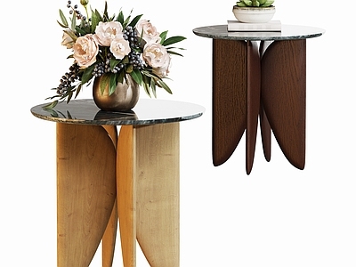 现代简约边几 现代原木角几边几