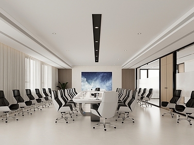 现代简约会议室