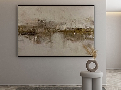 现代简约抽象挂画