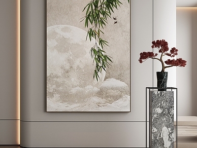 新中式抽象挂画