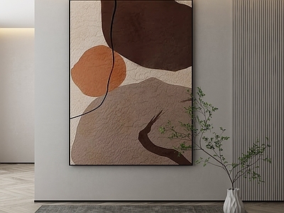 现代简约抽象挂画