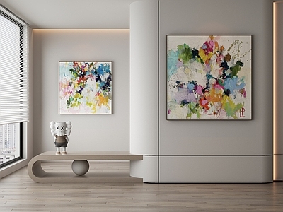 现代简约抽象挂画