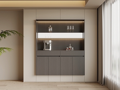 现代简约酒柜
