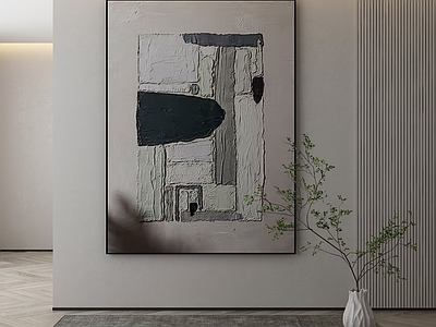 极简抽象挂画
