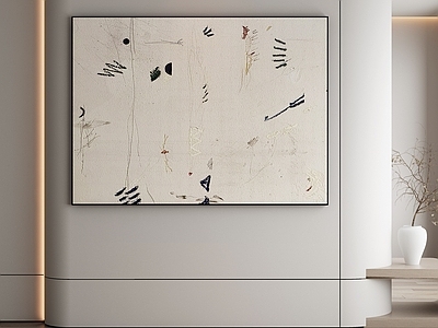 极简抽象挂画