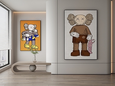 现代简约抽象挂画