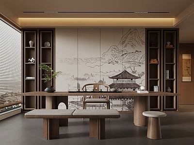 新中式茶室