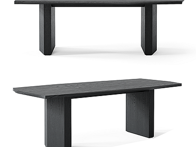 极简餐桌 北欧简约餐桌