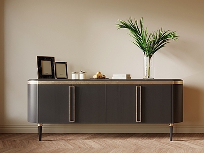 意式轻奢储物柜 电视柜