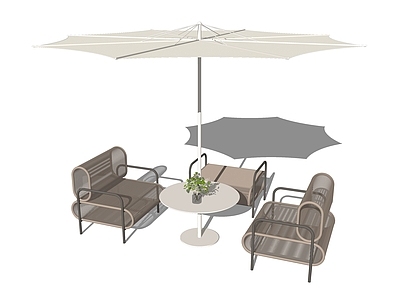 现代简约户外桌椅 软装外摆 休闲外摆坐凳 外摆组合 艺术外摆坐凳 阳伞外摆坐凳组合
