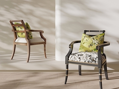 新中式躺椅 休闲椅