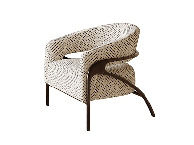 现代简约休闲椅 意式轻奢休闲椅