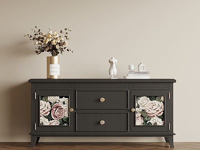 中古风储物柜 电视柜 玄关柜