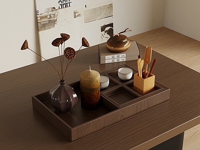 新中式茶具 花瓶