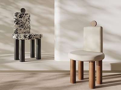 奶油风办公椅 休闲椅