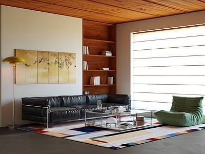 现代主义家居客厅