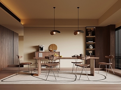 中古风家居餐厅