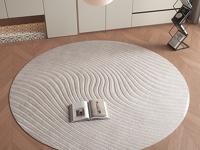 日式圆形地毯 现代圆形地毯