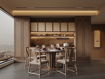 新中式宋式餐厅