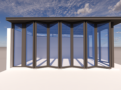 极简主义折叠门