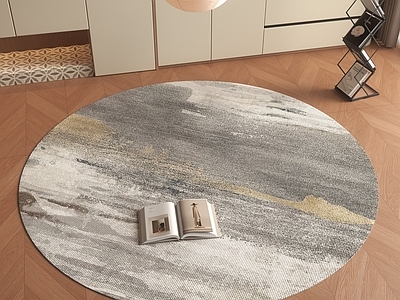 现代简约圆形地毯 现代圆形地毯