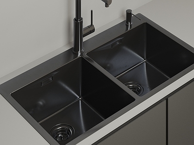 极简水槽 现代不锈钢水槽 厨房洗手池 台下洗菜盆 不锈钢洗手池 嵌入式单槽