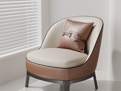 现代简约单人沙发 休闲椅