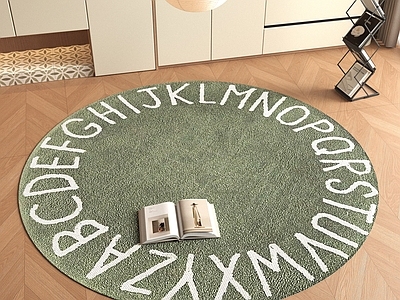 现代简约圆形地毯 现代圆形地毯