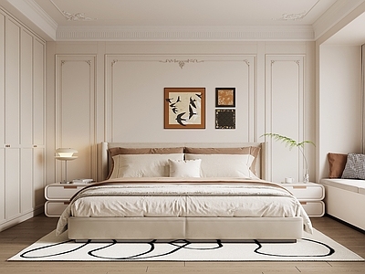 奶油风主卧