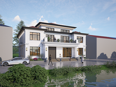 新中式独栋别墅