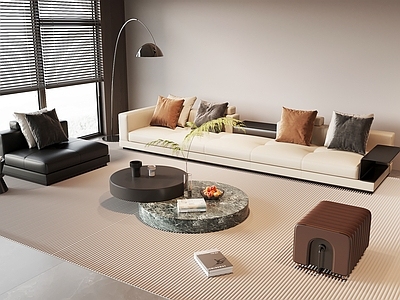 现代简约横厅 客厅