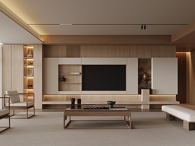 新中式宋式客厅