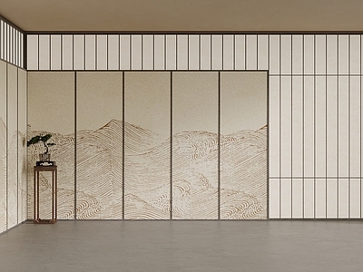 新中式屏风