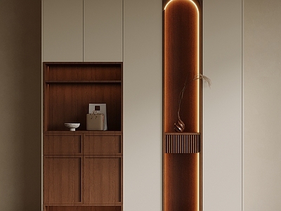 现代简约玄关 鞋柜