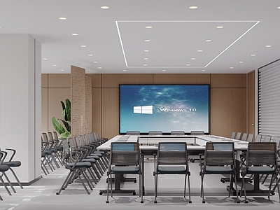 现代简约办公室