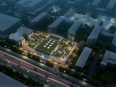 现代主义大学教学楼 教学楼 综合体