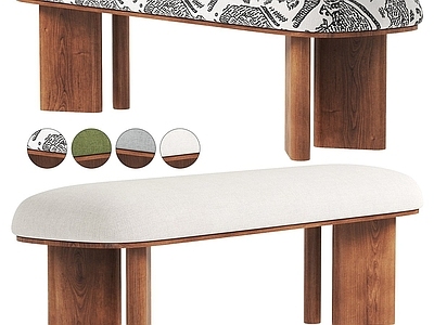 中古风床尾凳 床尾凳