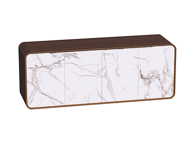 现代极简餐边柜