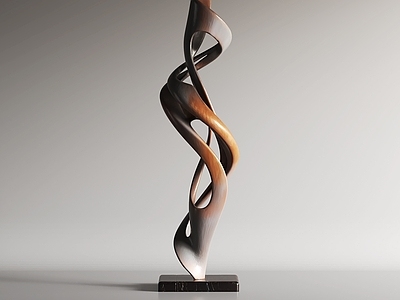 现代雕塑摆件 抽象金属雕塑 艺术雕塑 玄关雕塑 雕塑装置 雕塑摆件