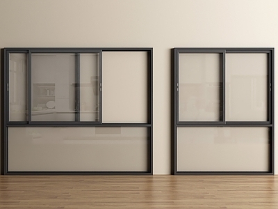 极简推拉窗 现代推拉窗 窗户 推拉窗 落地窗